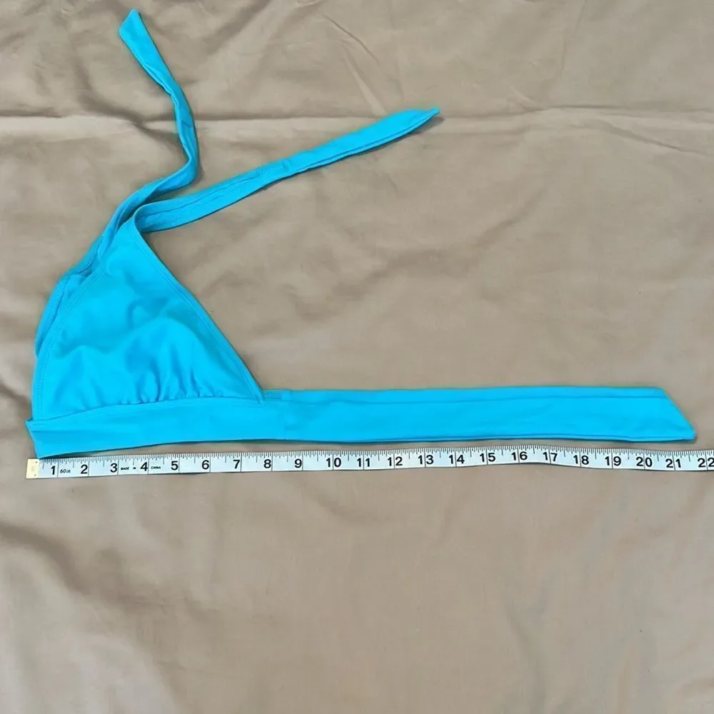 Wonder nation old navy girls szL beautiful turquoise 2 piece bathing suit GUC